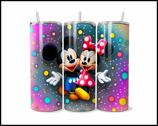 Neon Glow Mice Tumbler (740)