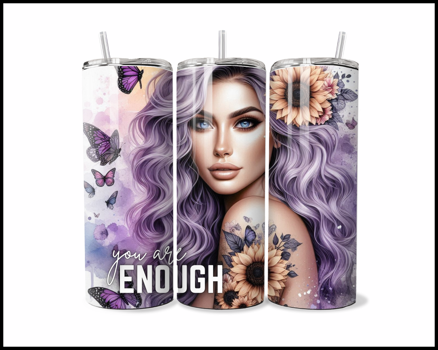 You Are Enough Tumbler (4193)