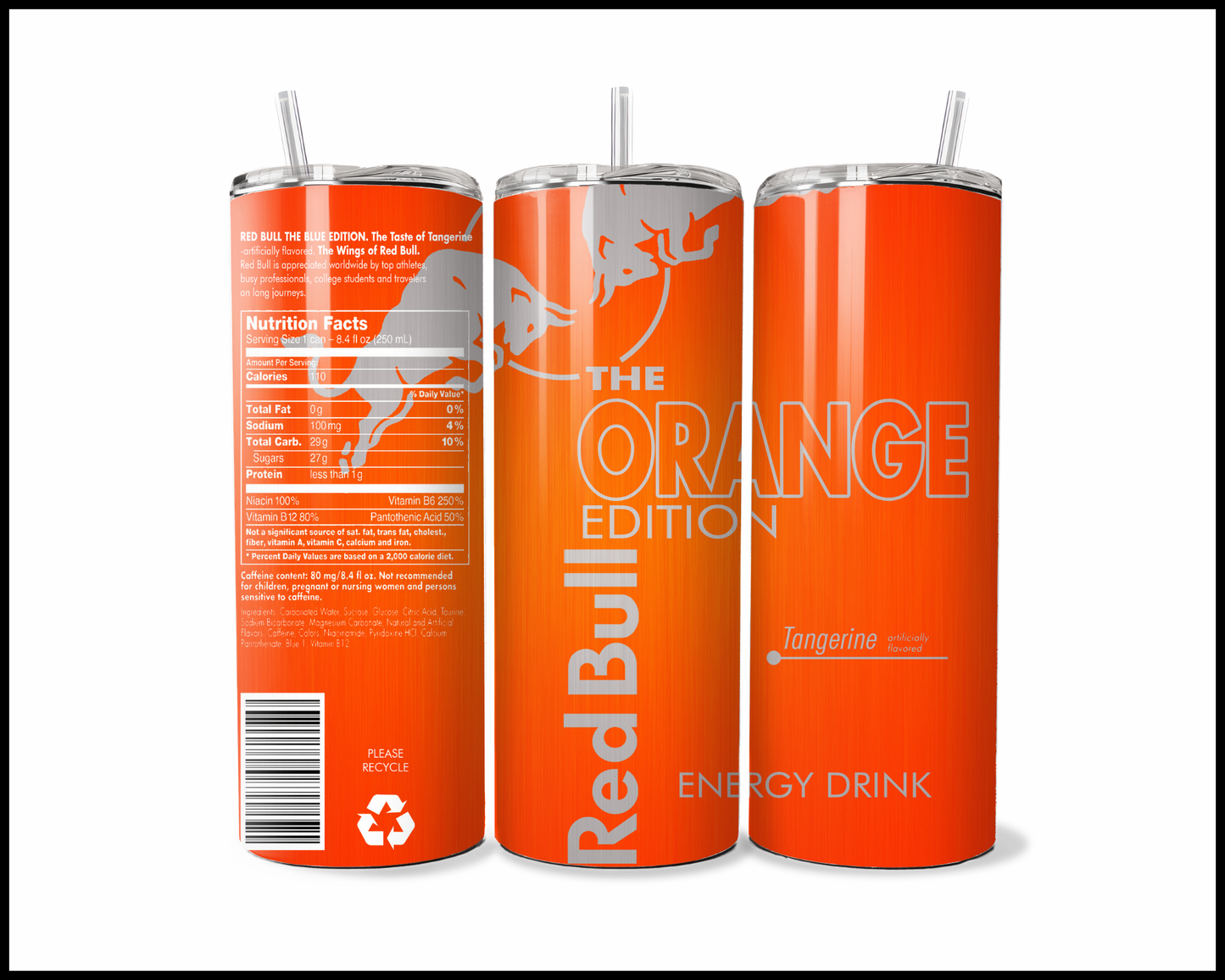 Red Bull Limited Edition Energy Drink Tumbler (3192)