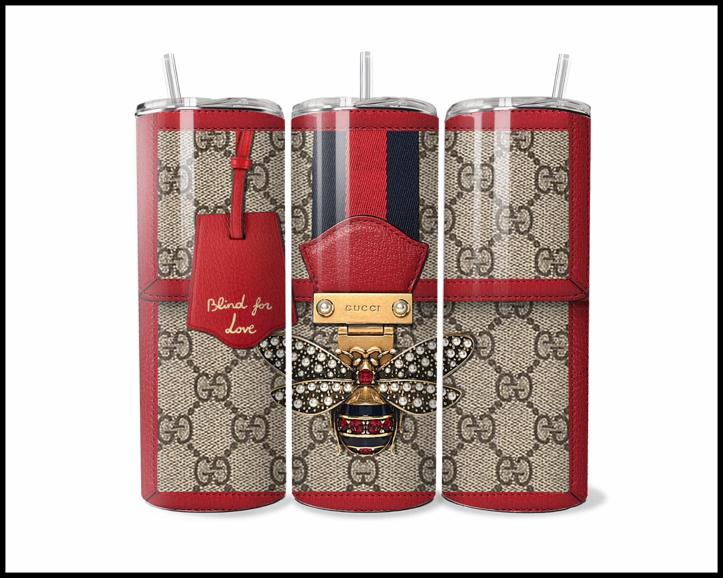 Designer Handbag Inspired Tumbler (013)