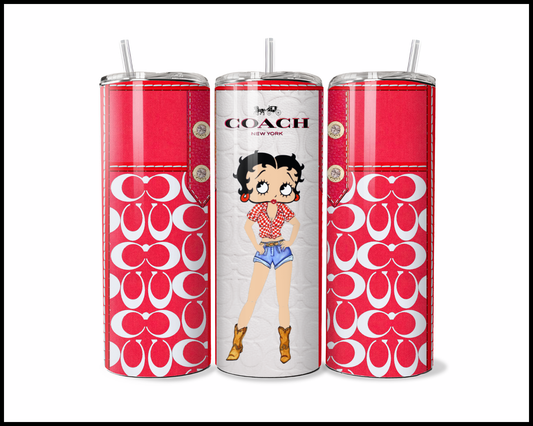 Designer Handbag Inspired Tumbler (079)