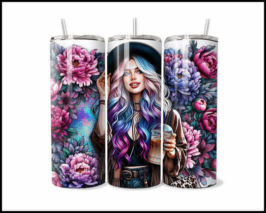 Pixie Pastel Strands Tumbler (3797)