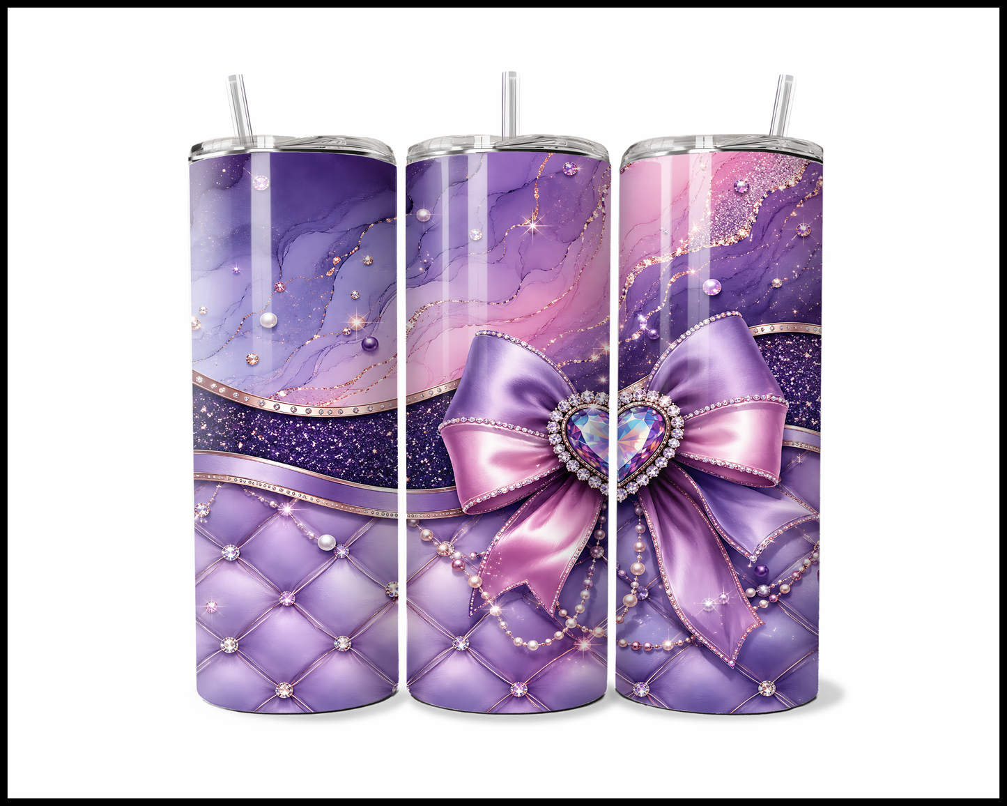 Designer Handbag Inspired Tumbler (3941)
