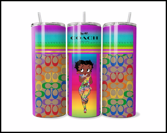 Designer Handbag Inspired Tumbler (080)