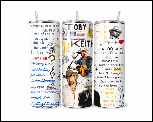 Toby Keith Tumbler (5272)