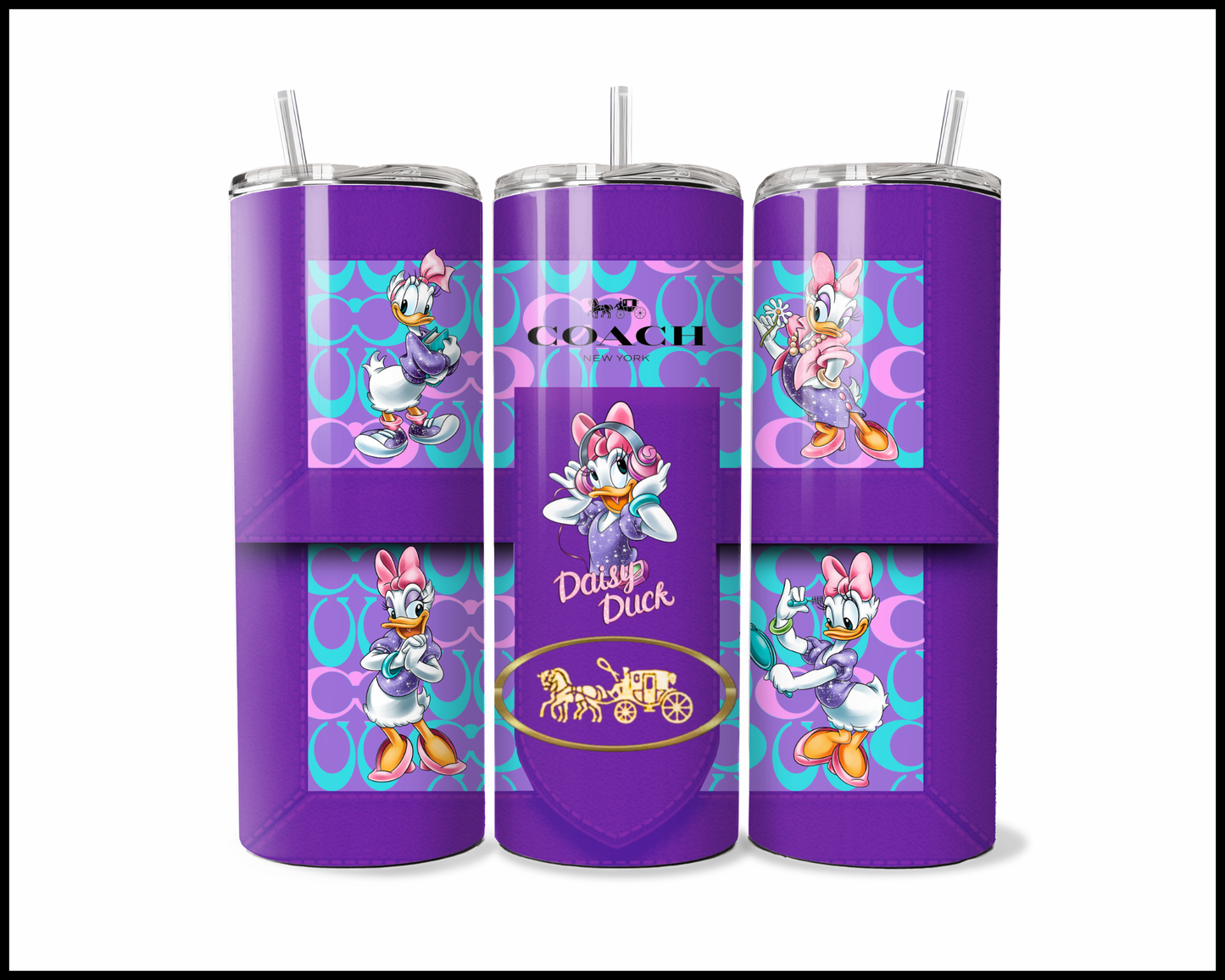 Designer Handbag Inspired Tumbler (180)