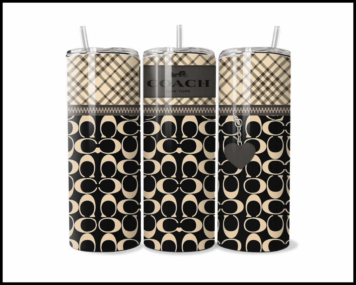 Designer Handbag Inspired Tumbler (344)