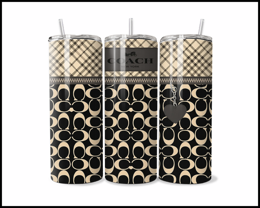 Designer Handbag Inspired Tumbler (344)