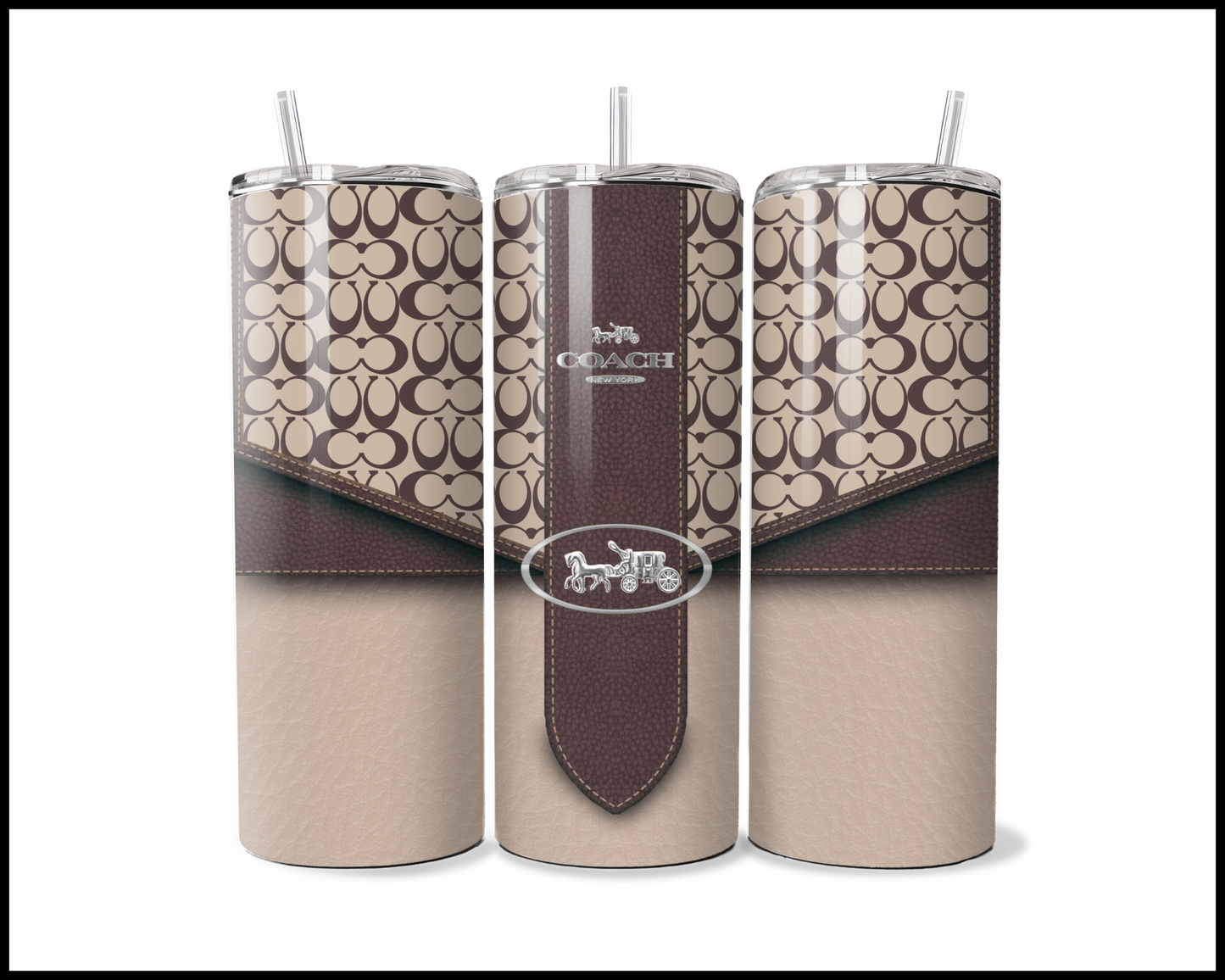 Designer Handbag Inspired Tumbler (138)