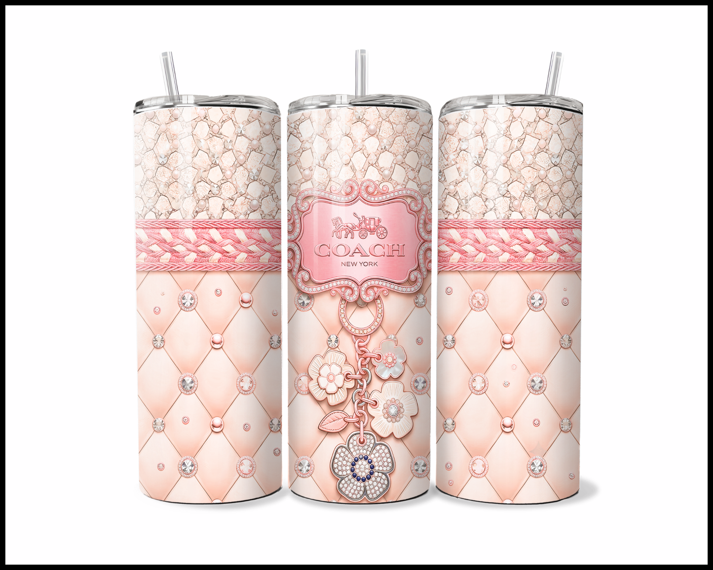 Designer Handbag Inspired Tumbler (354)