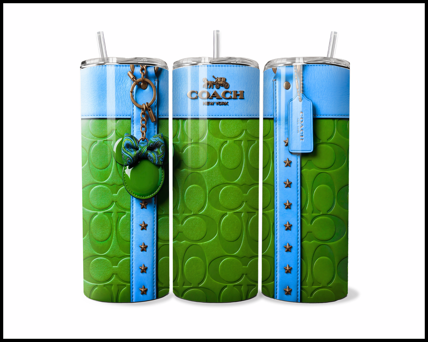 Designer Handbag Inspired Tumbler (338)
