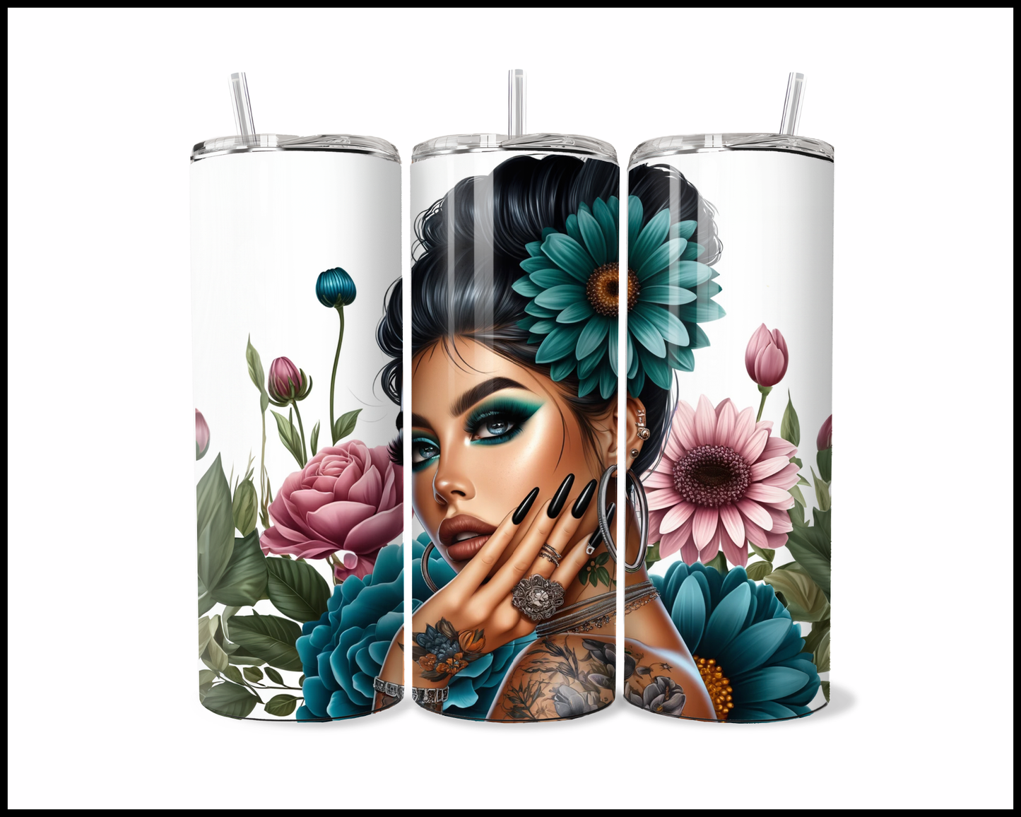 I Don't Treat People Badly, I Treat Them Accordingly Tumbler (2639)