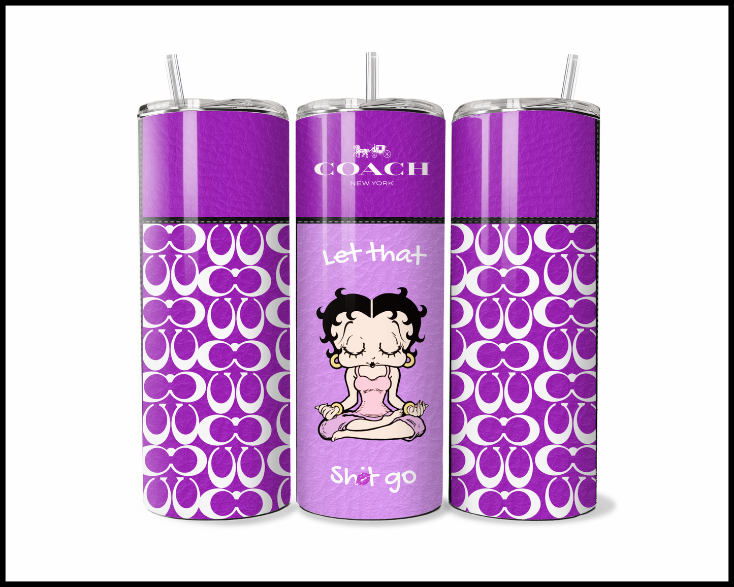 Designer Handbag Inspired Tumbler (137)