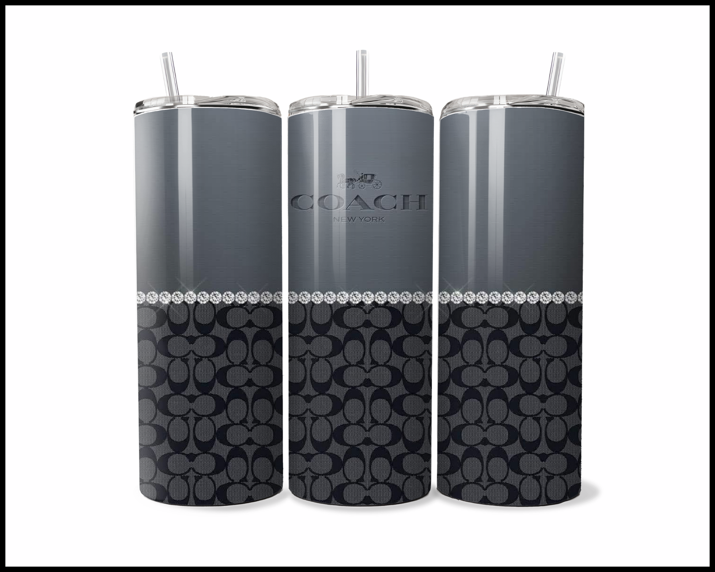 Designer Handbag Inspired Tumbler (345)