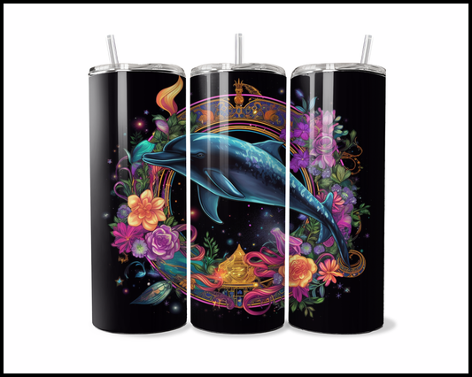 Cosmic Dolphin Tumbler (4036)