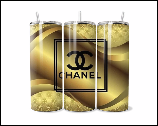 Champagne Ribbon Radiance Tumbler (4870)
