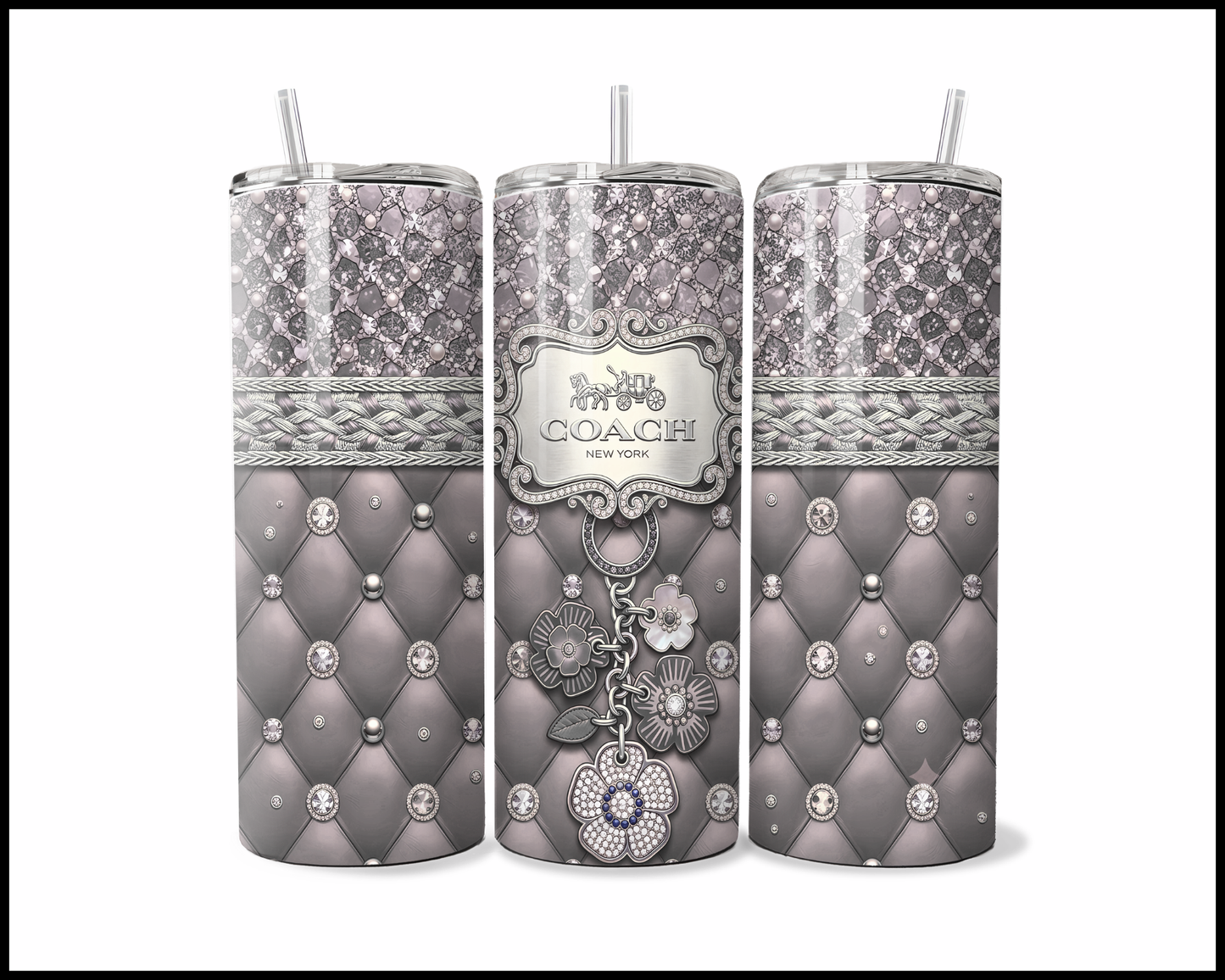 Designer Handbag Inspired Tumbler (354)
