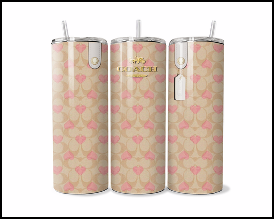 Designer Handbag Inspired Tumbler (099)