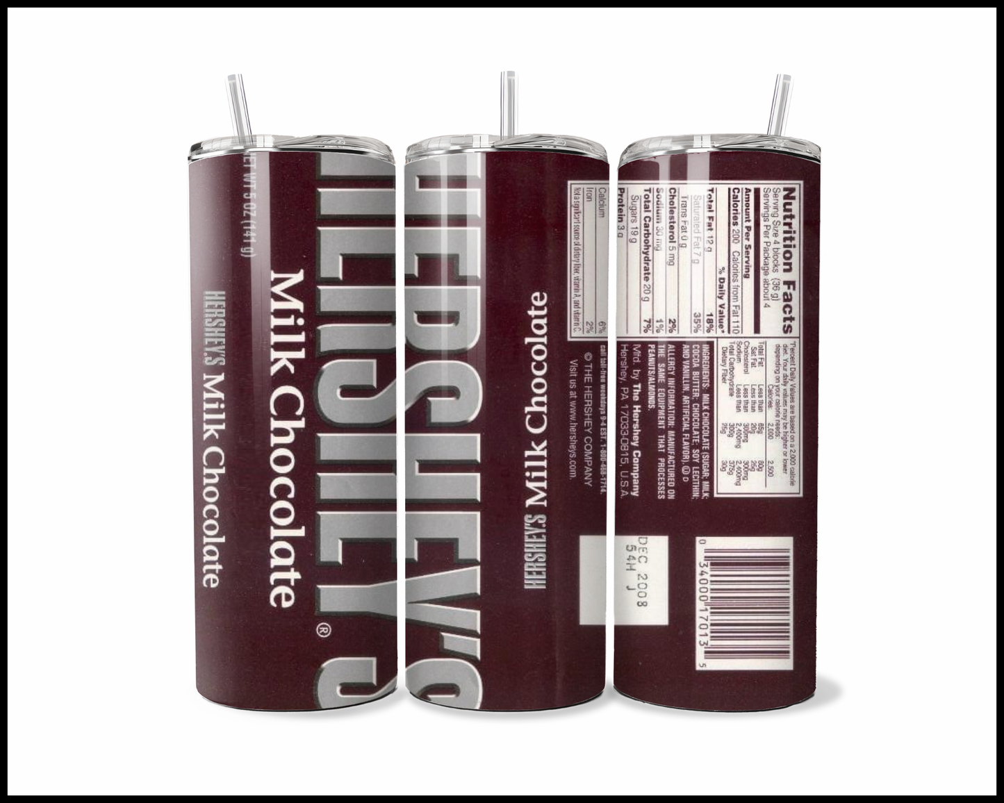 Hershey's Milk Chocolate Tumbler (3146)