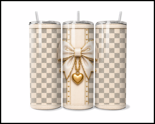 Designer Handbag Inspired Tumbler (033)