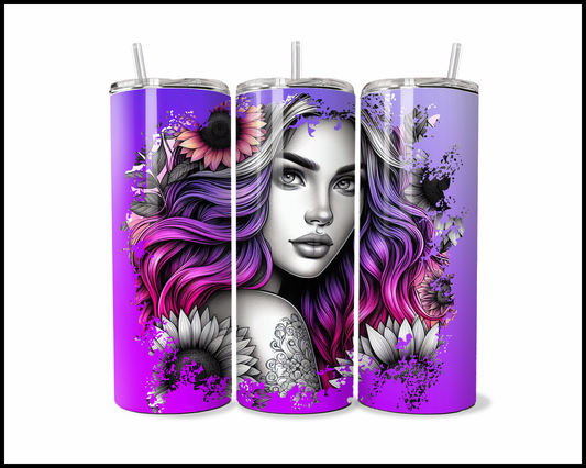 Electric Bloom Enchantress Tumbler (2619)
