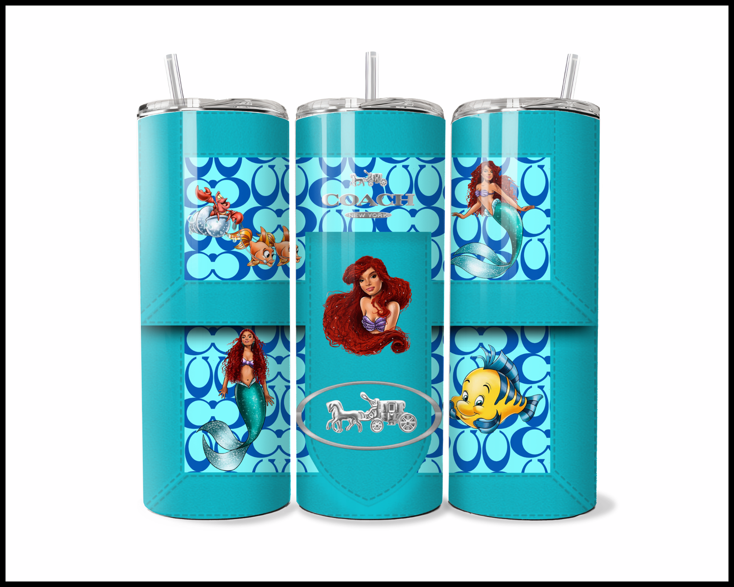 Designer Handbag Inspired Tumbler (183)