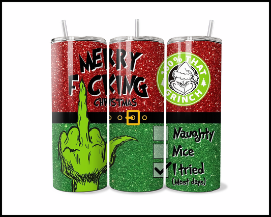 The 'I Tried (Most Days)' Survival Tumbler (666)