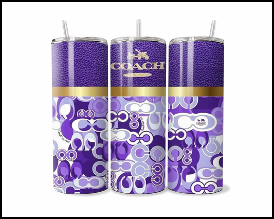 Designer Handbag Inspired Tumbler (346)