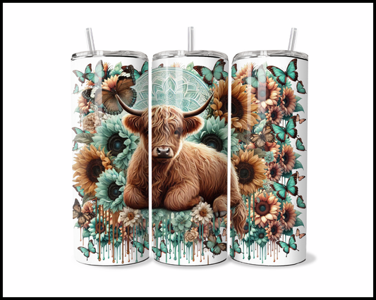 Sunny Disposition, Shaggy Hair Tumbler (4348)