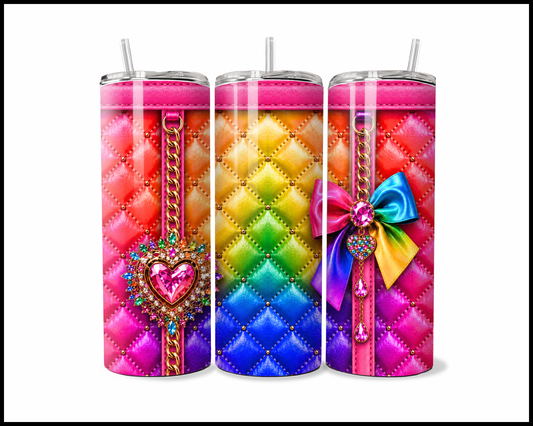 Designer Handbag Inspired Tumbler (038)
