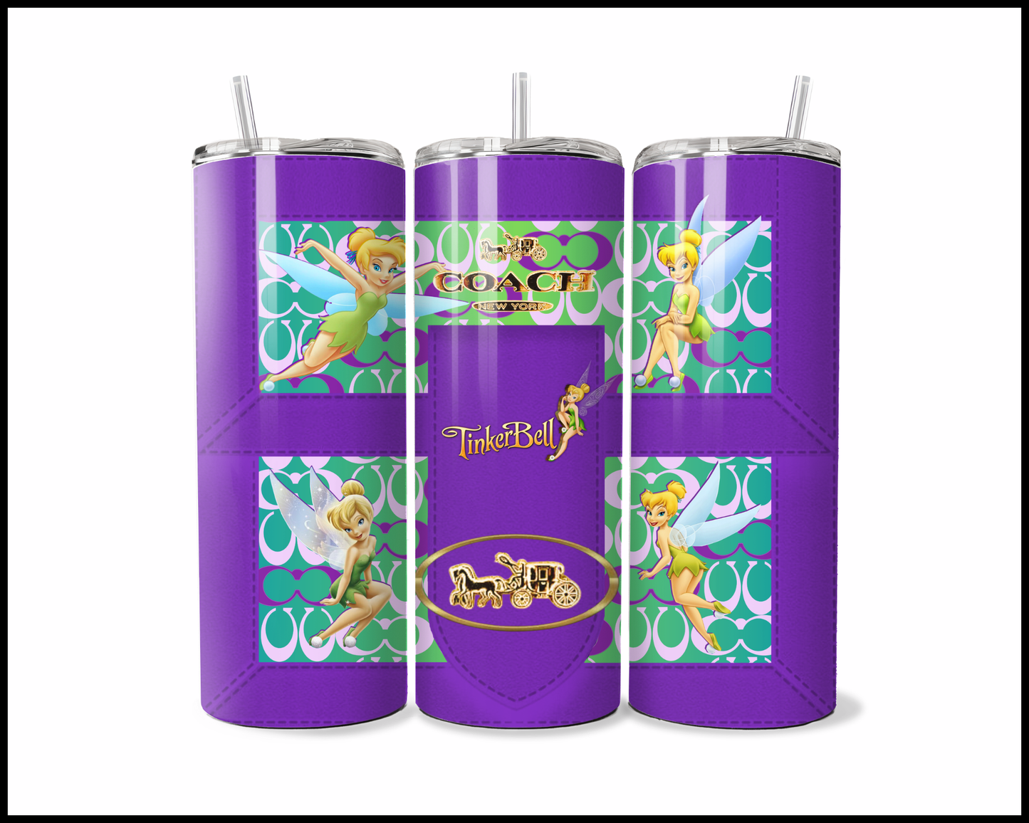 Designer Handbag Inspired Tumbler (182)