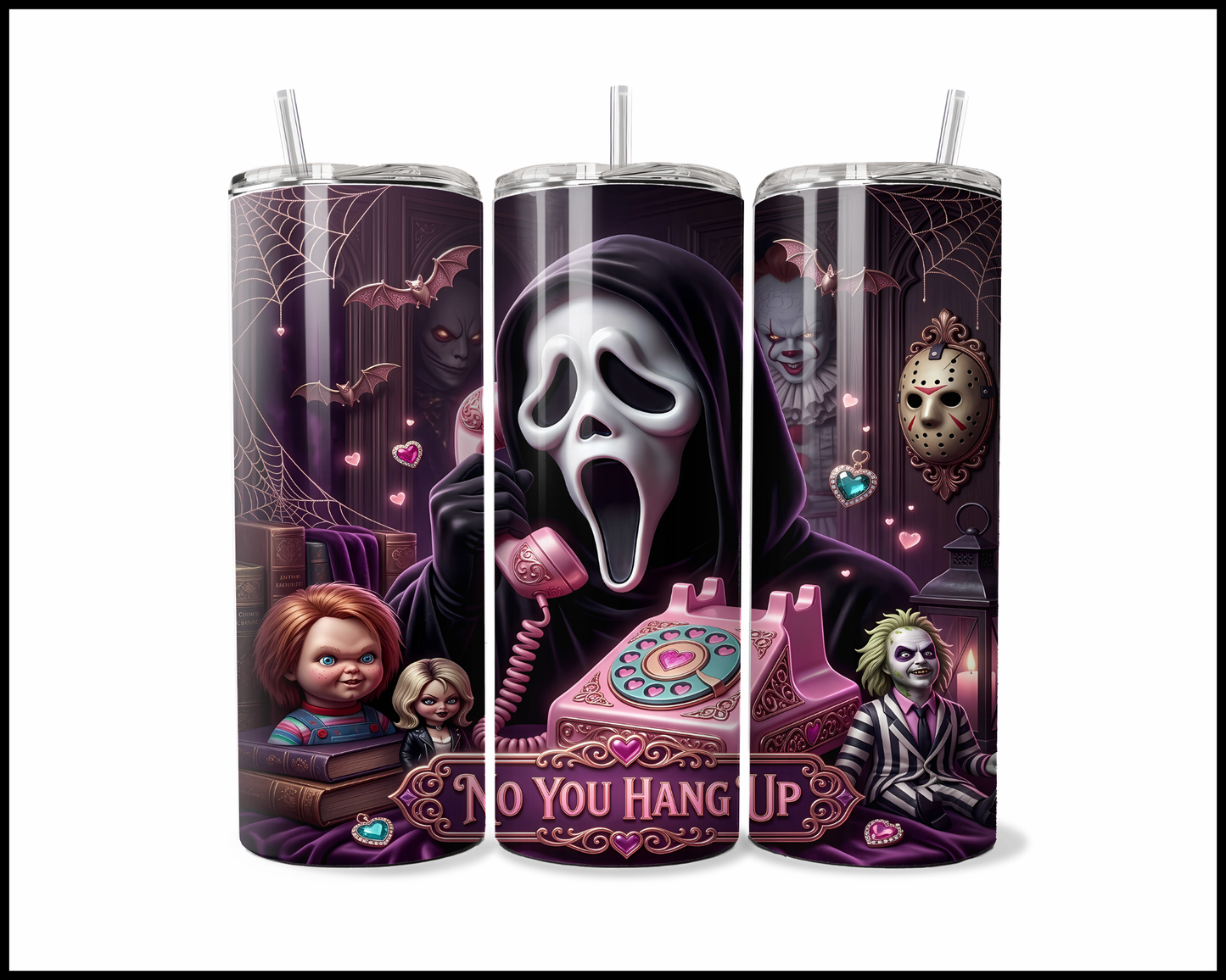 Talk Slasher To Me Tumbler (4739)