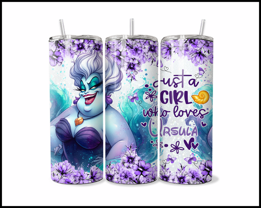 Just A Girl Who Loves Dark Waves Tumbler (4411)