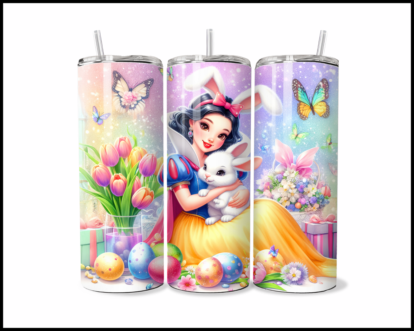 Snow White's Easter Bliss Tumbler (4618)