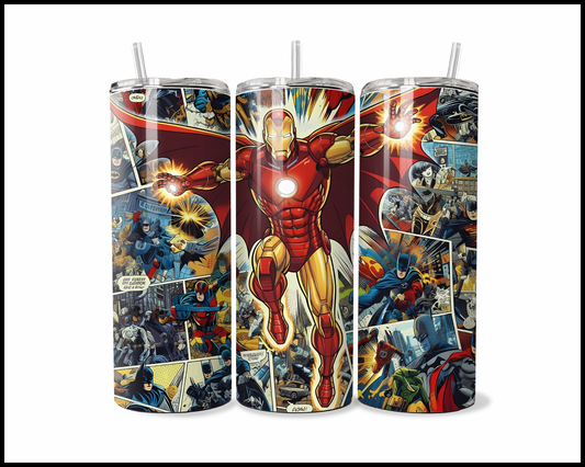 Man of Iron Ultimate Comic Book Crasher Tumbler (5257)