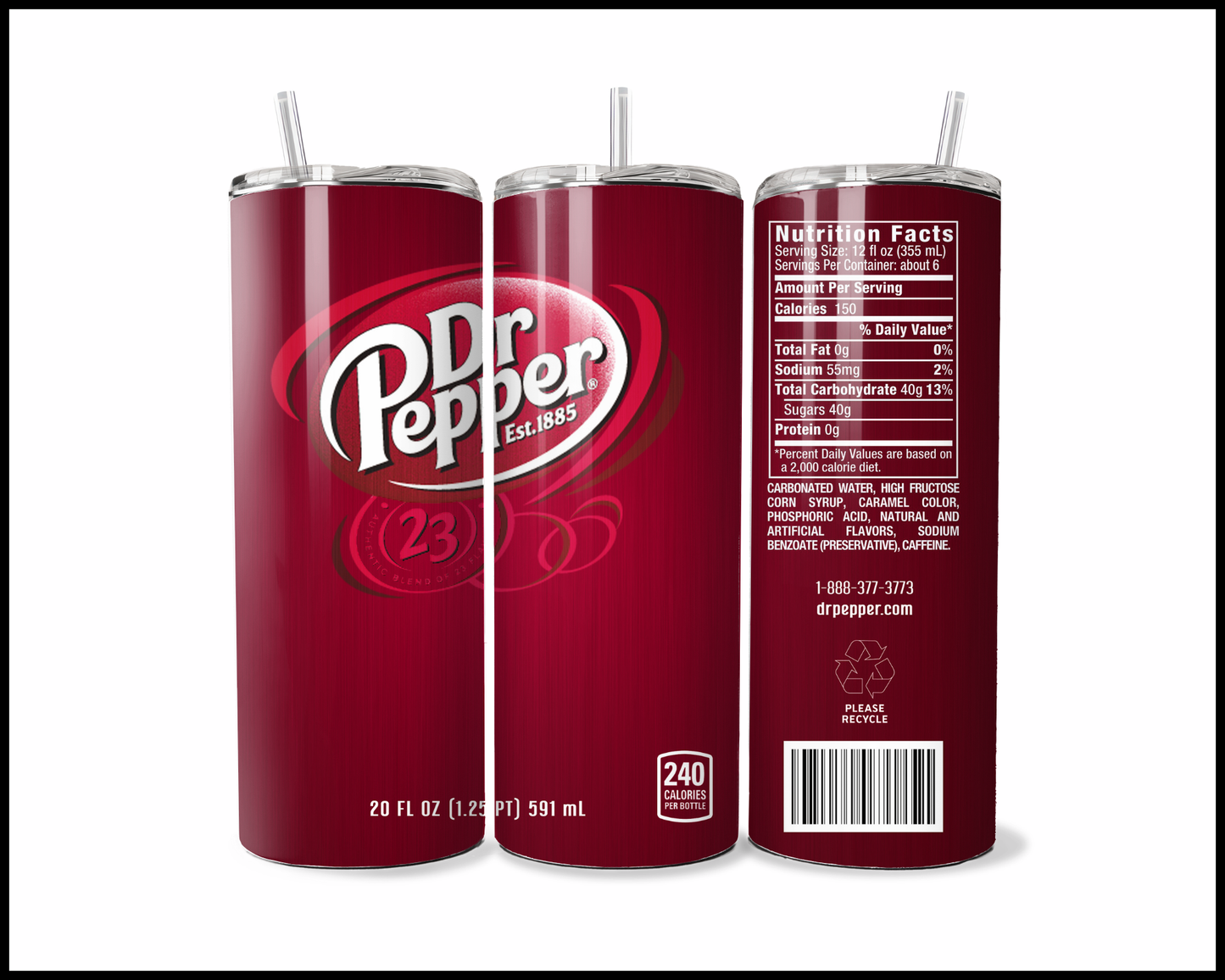 Dr Pepper Tumbler (3183)