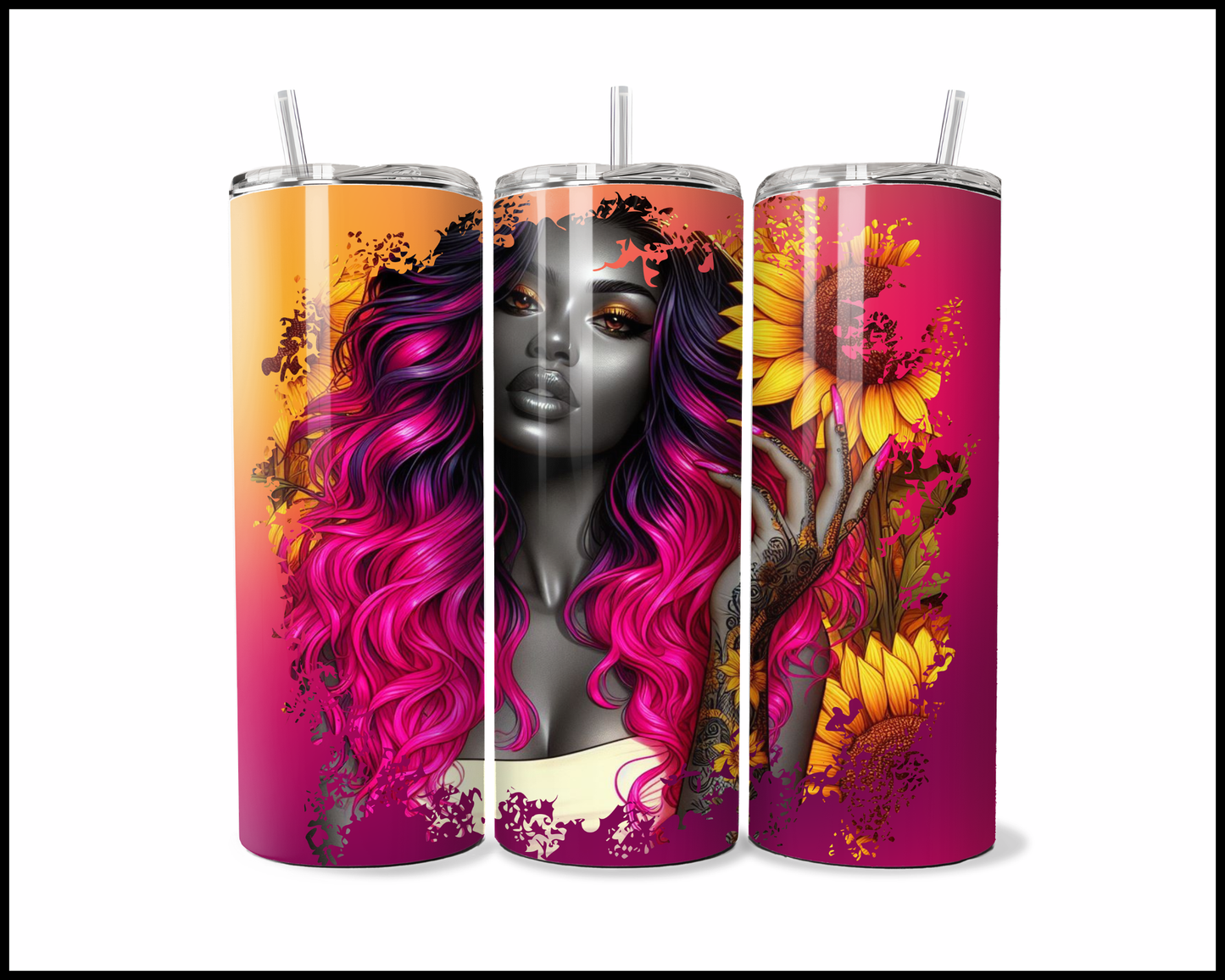 Fiery Fuchsia Dreamscape Tumbler (2620)