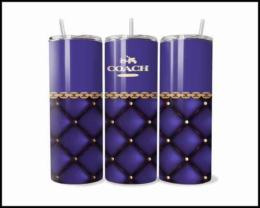 Designer Handbag Inspired Tumbler (347)