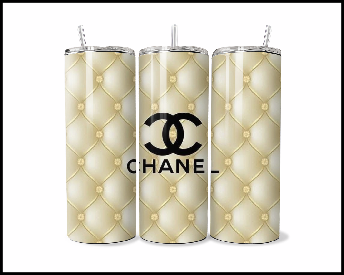 Champagne Studded Glam Tumbler (4873)
