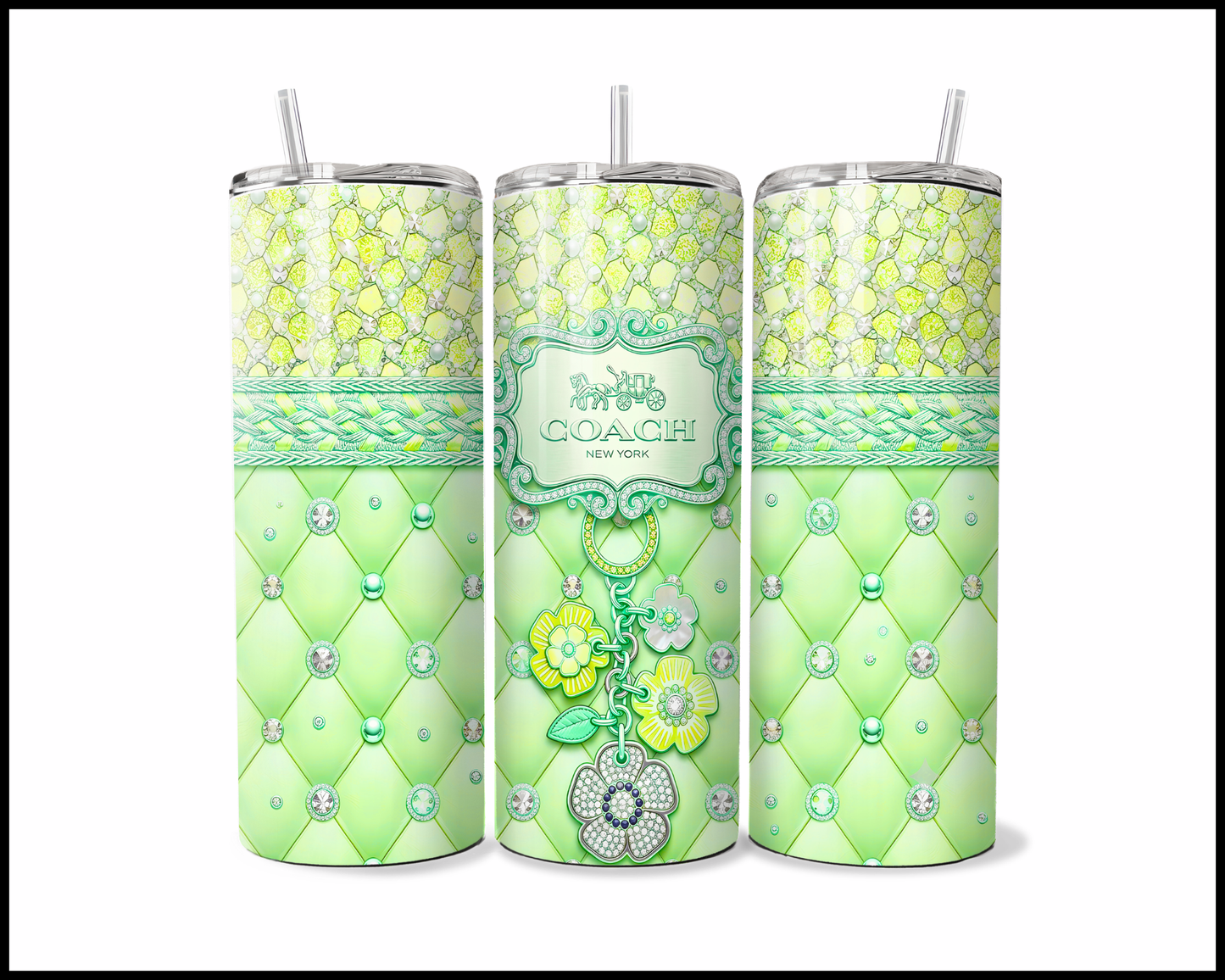 Designer Handbag Inspired Tumbler (354)