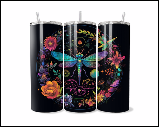 Cosmic Dragon Fly Tumbler (4038)