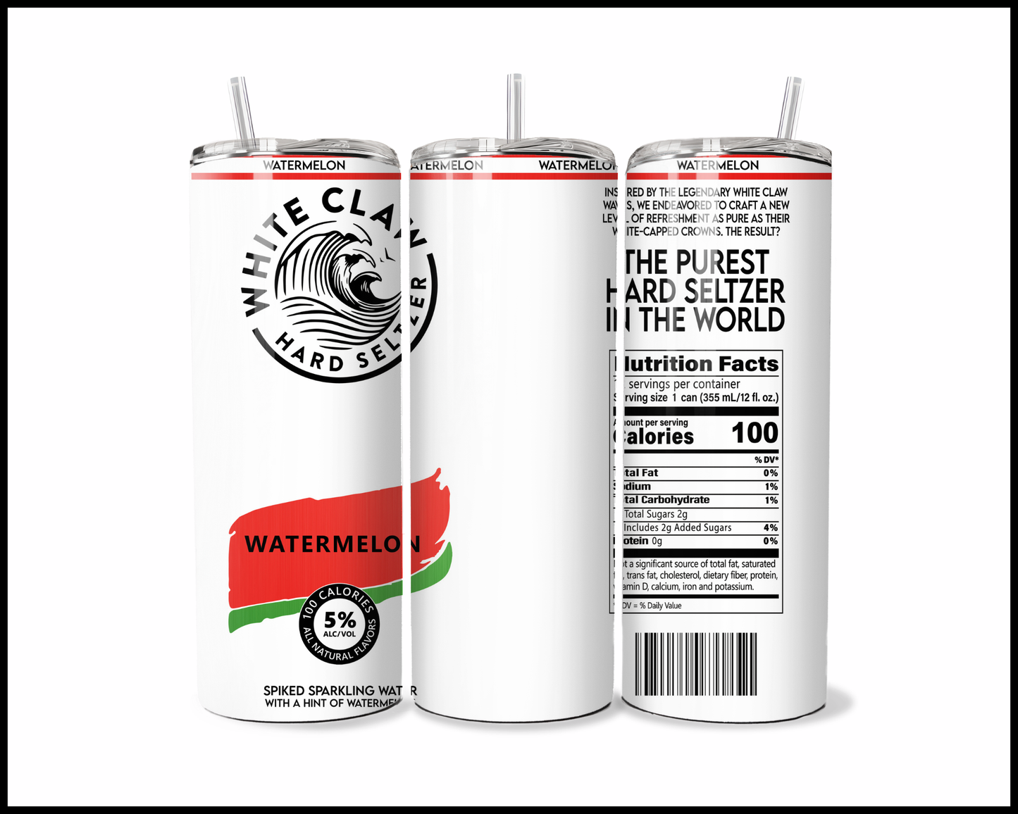 White Claw Seltzer Tumbler (3359)