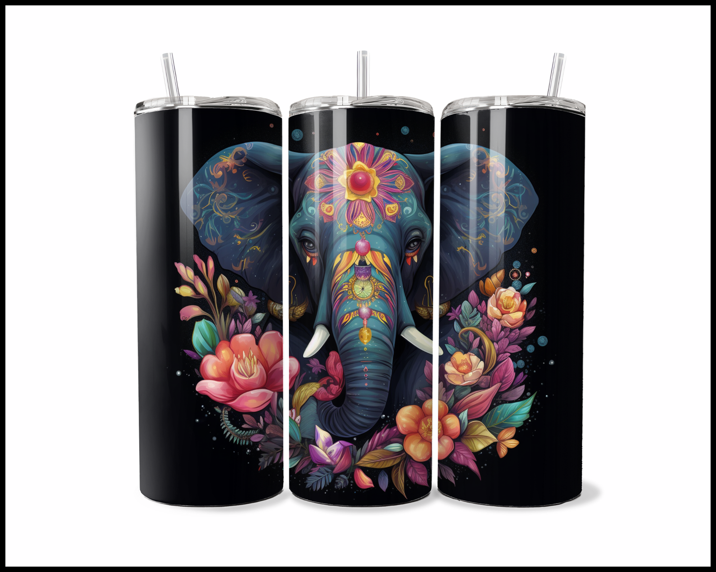 Cosmic Elephant Tumbler (4041)