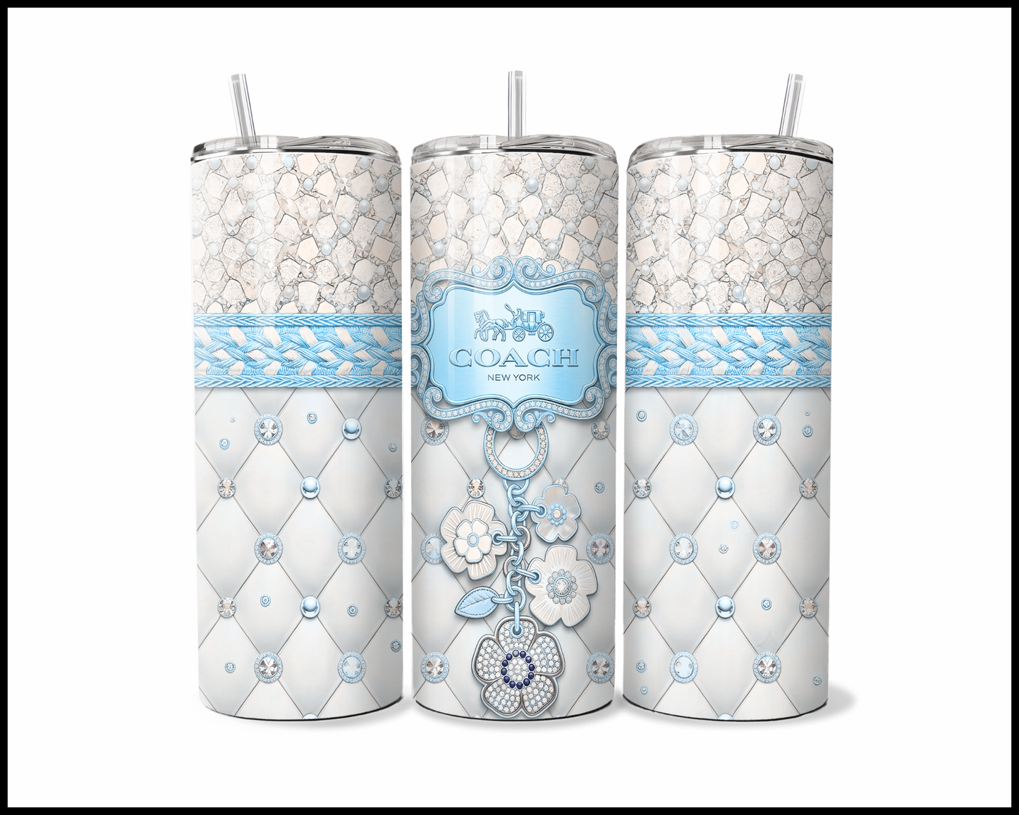 Designer Handbag Inspired Tumbler (354)