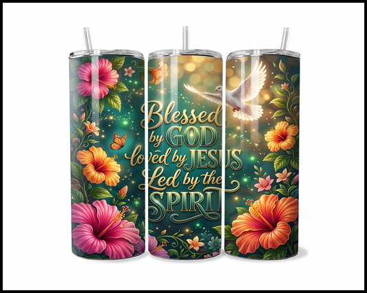 Blessed By God Tumbler (3934)