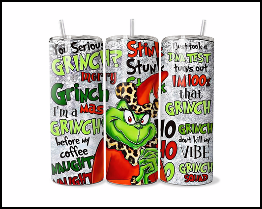 Fueling Up to Steal Christmas Tumbler (674)