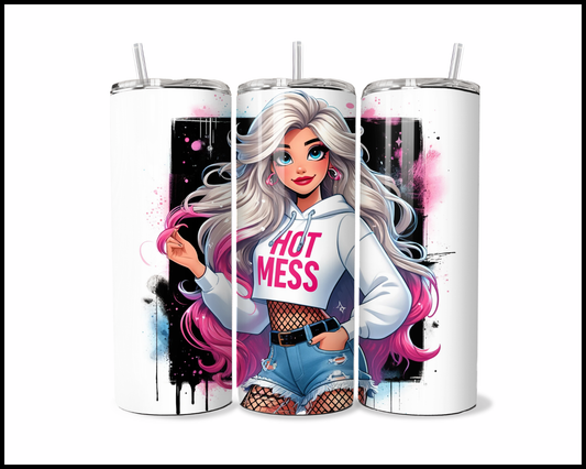 Hot Mess Tumbler (2594)