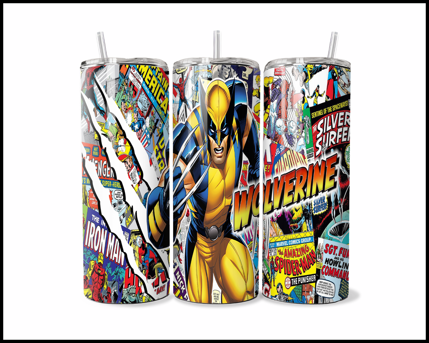 Weapon X Nostalgia Tumbler (2935)