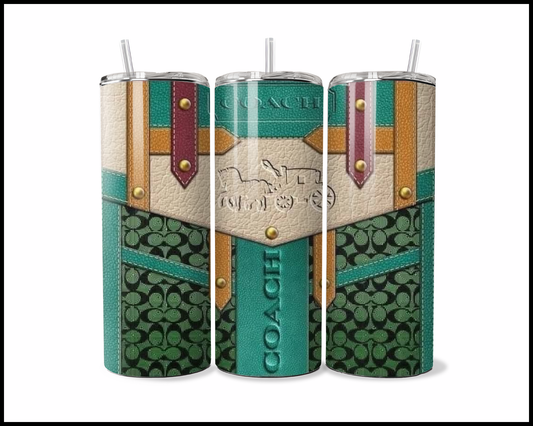 Designer Handbag Inspired Tumbler (348)