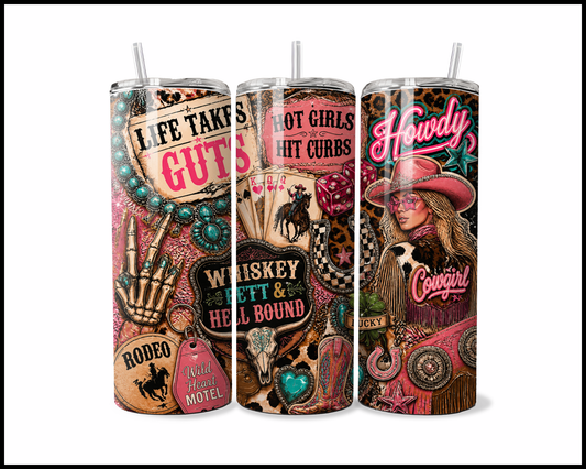 Life Takes Guts Tumbler (5238)